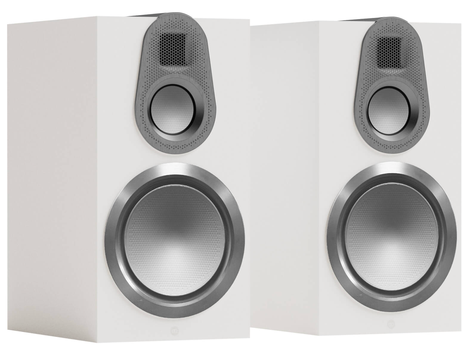 Monitor Audio Gold 100 6G Standmount Speakers (pair) in Satin White, no grille
