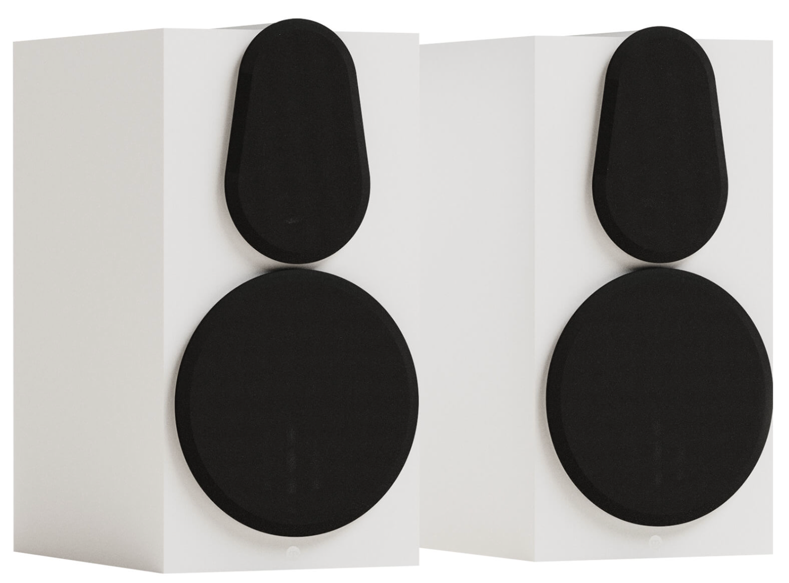 Monitor Audio Gold 100 6G Standmount Speakers (pair) in Satin White, with grille