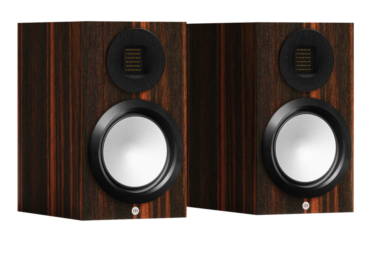 Monitor Audio Gold 50 6G Bookshelf Speakers (pair) in Macassar Wood Veneer