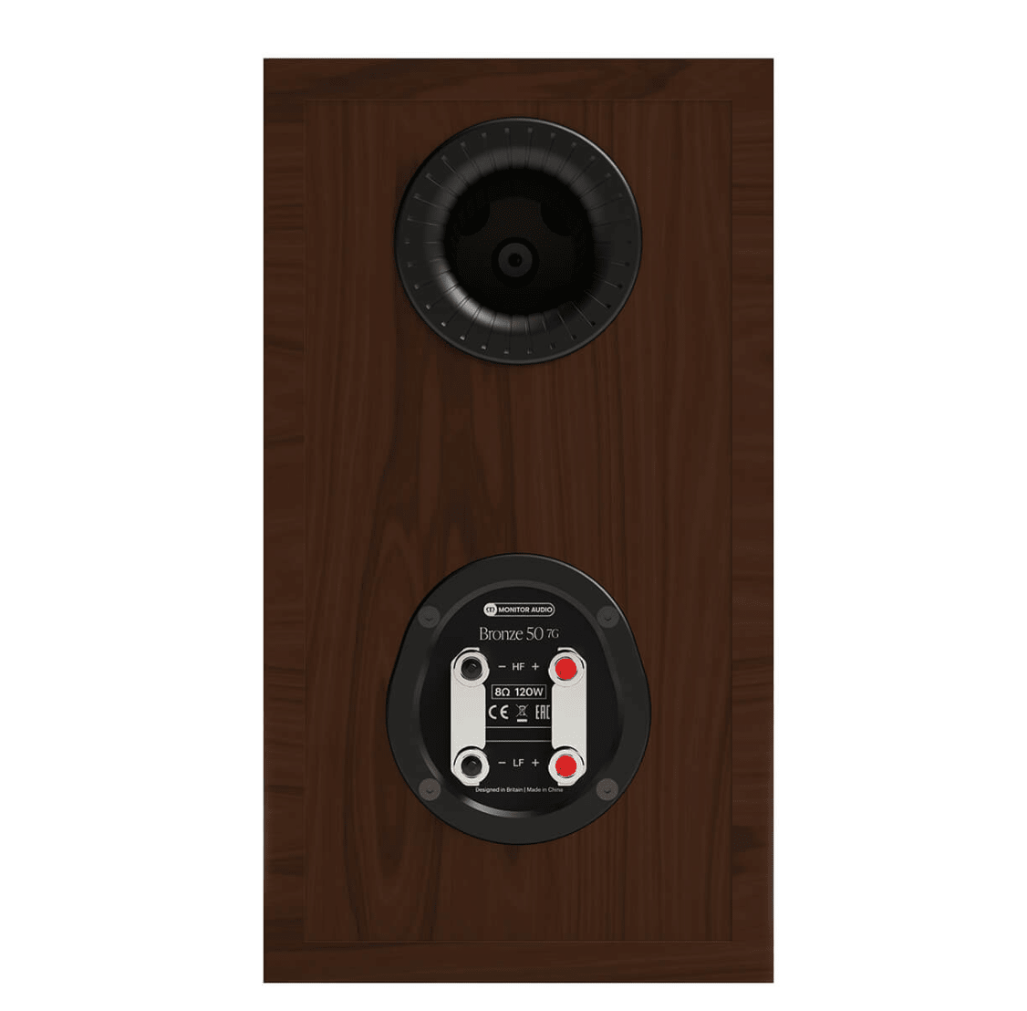 Monitor Audio Bronze 50 7G Bookshelf Speaker in Walnut