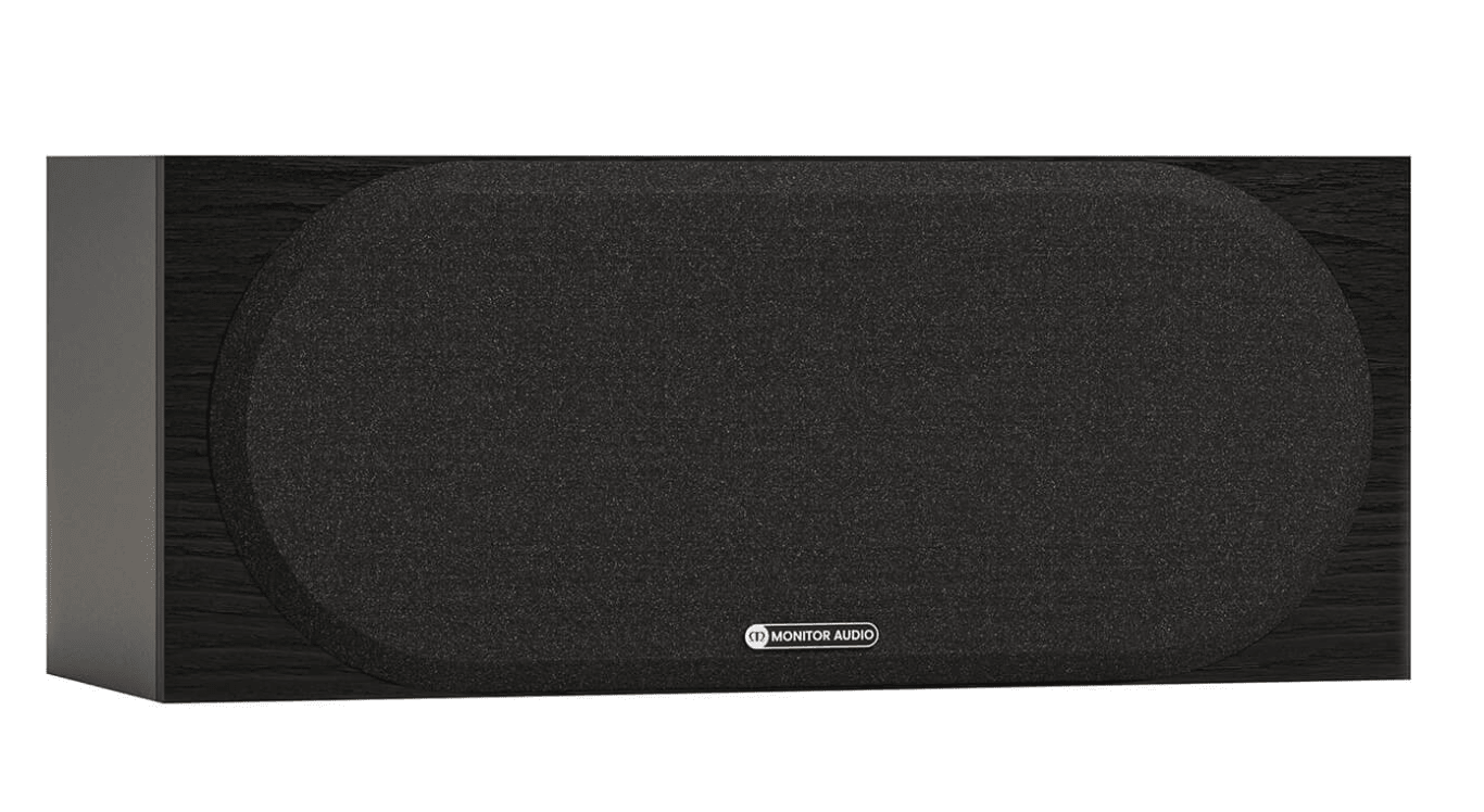 Monitor Audio Bronze Centre 7G Centre Speaker in black, with grille