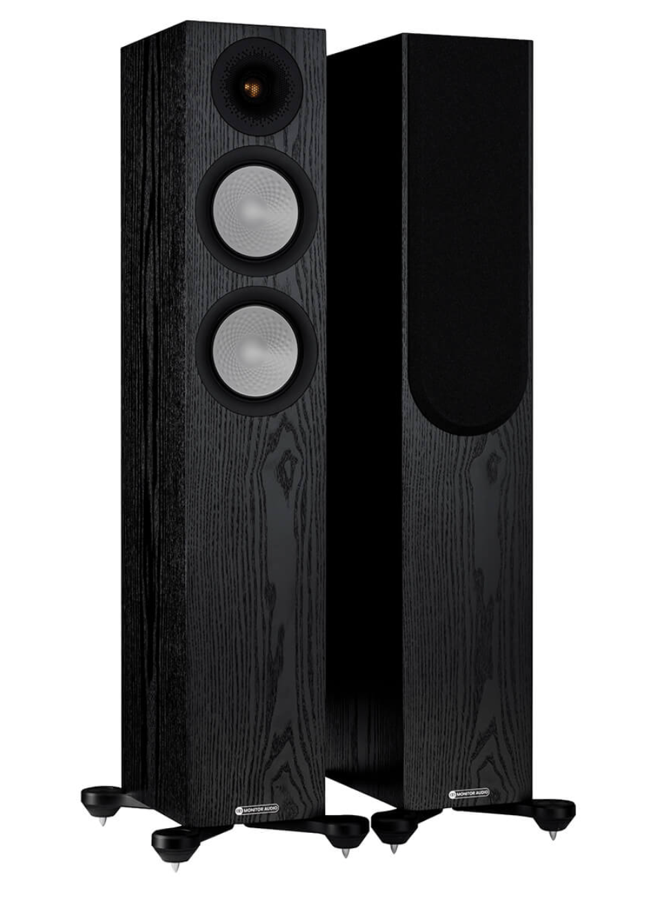 Monitor Audio Silver 200 7G Floorstanding Speakers (pair) in Black Oak