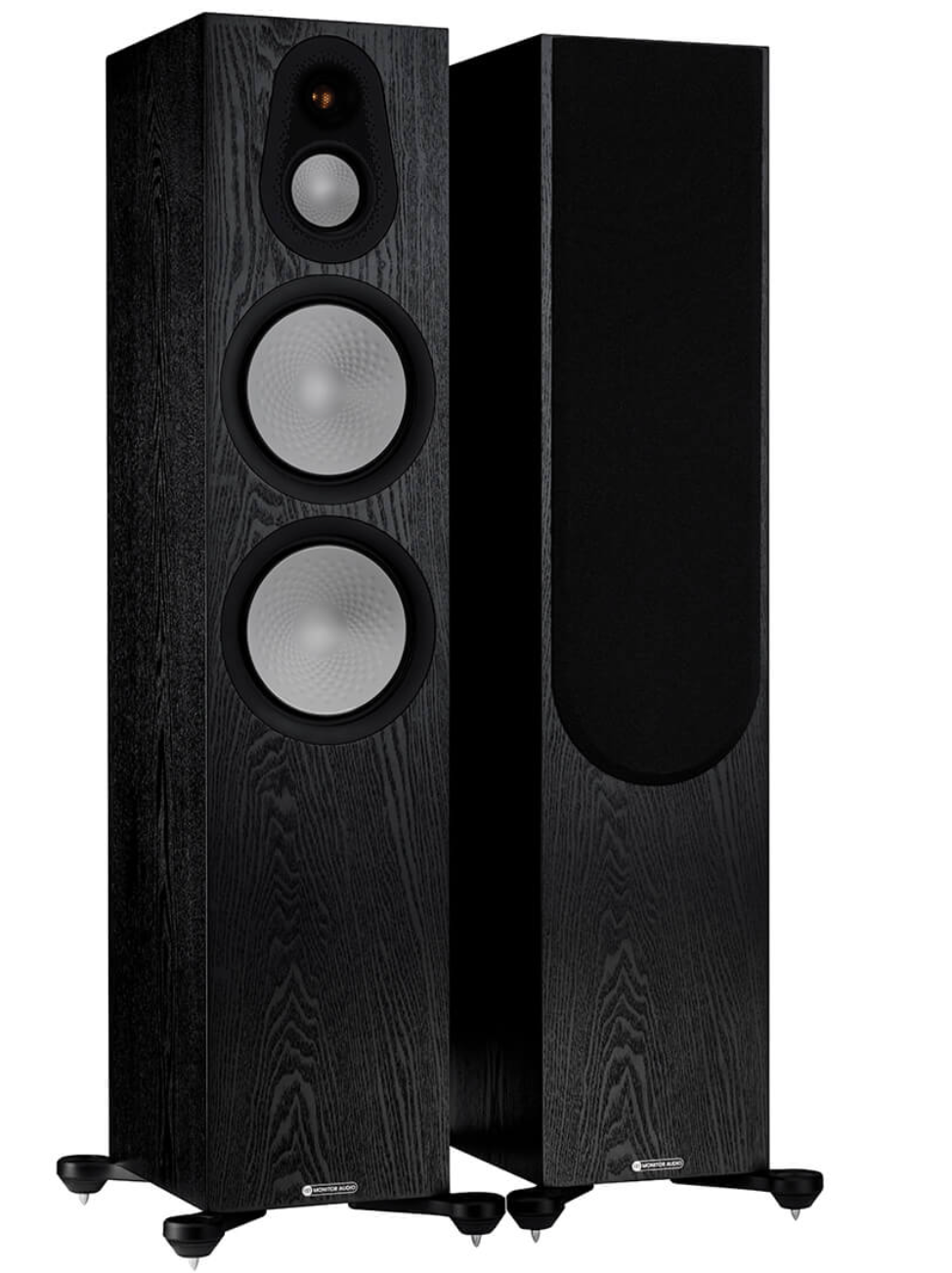 Monitor Audio Silver 500 7G Floorstanding Speakers (pair) in Black Oak