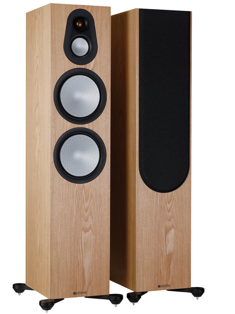 Monitor Audio Silver 500 7G Floorstanding Speakers (pair) in Ash