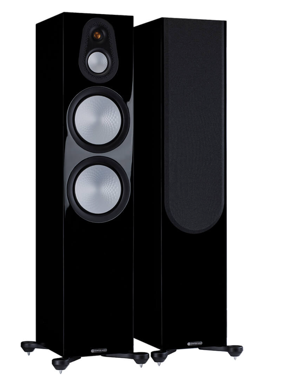 Monitor Audio Silver 500 7G Floorstanding Speakers (pair) in Glossy black