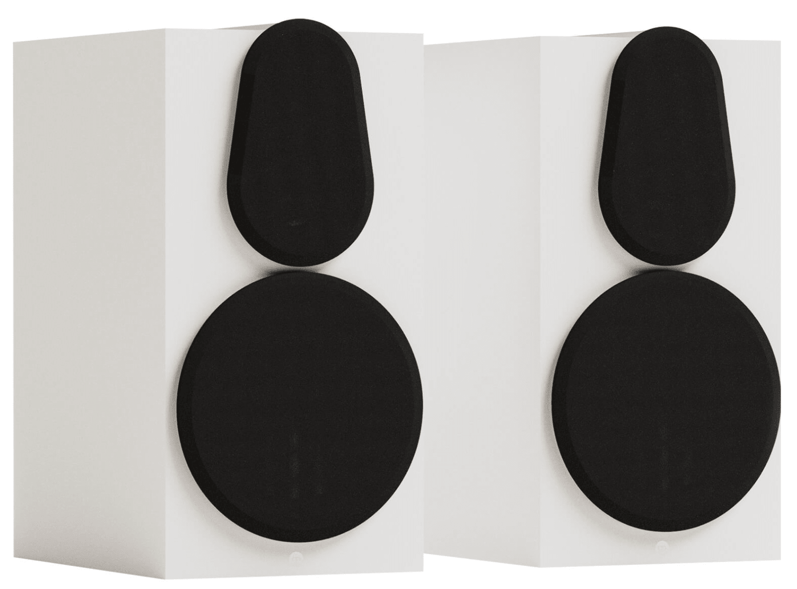 Monitor Audio Gold 100 6G Standmount Speakers (pair) in Satin White, with grille