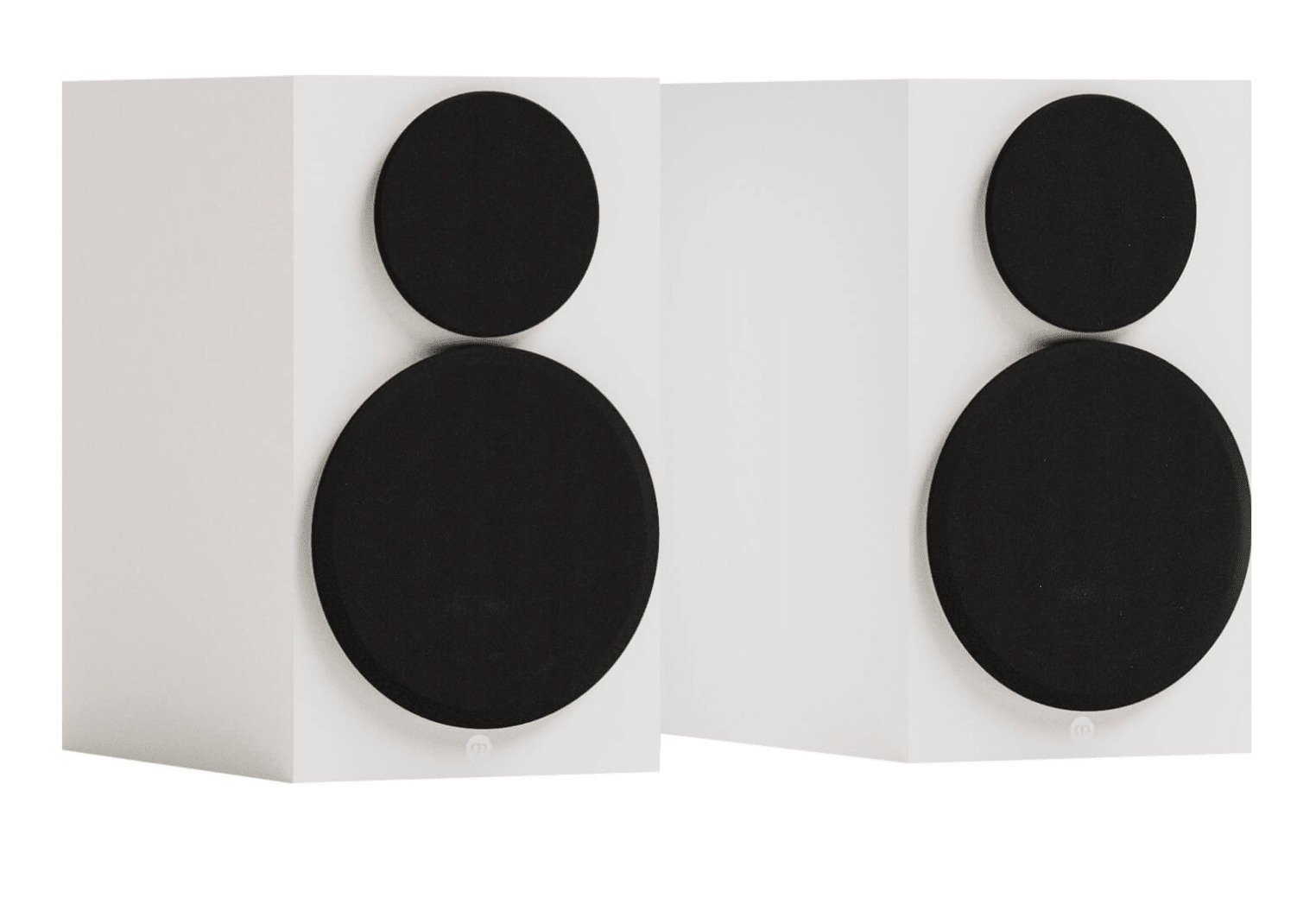 Monitor Audio Gold 50 6G Bookshelf Speakers (pair) in Satin White, with Grille