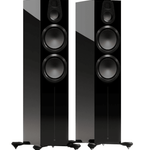 Monitor Audio Gold 500 6G Floorstanding Speakers (pair) in High Gloss Black without Grille