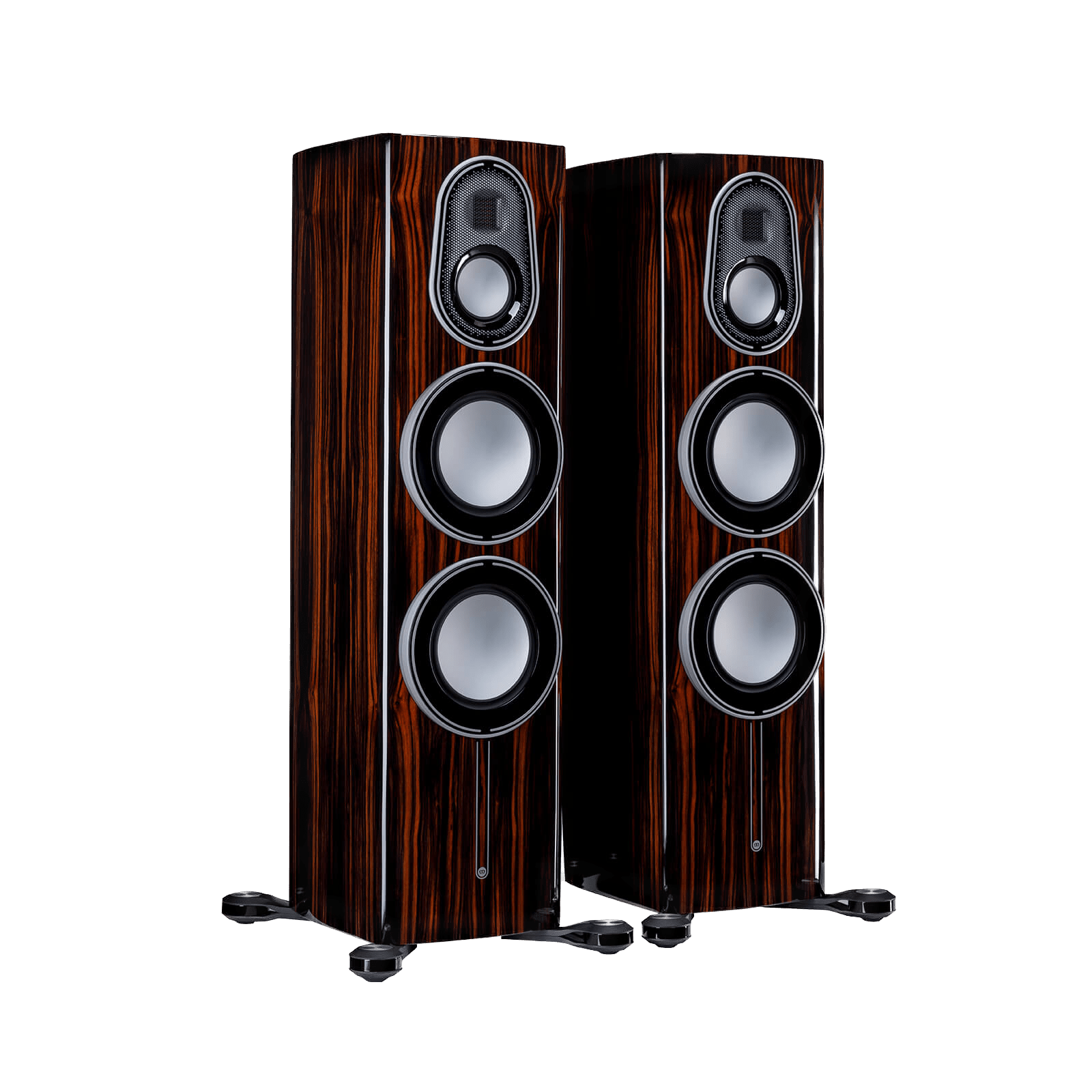 Monitor Audio Platinum 300 3G Floorstanding Speakers, pair in Piano Ebony