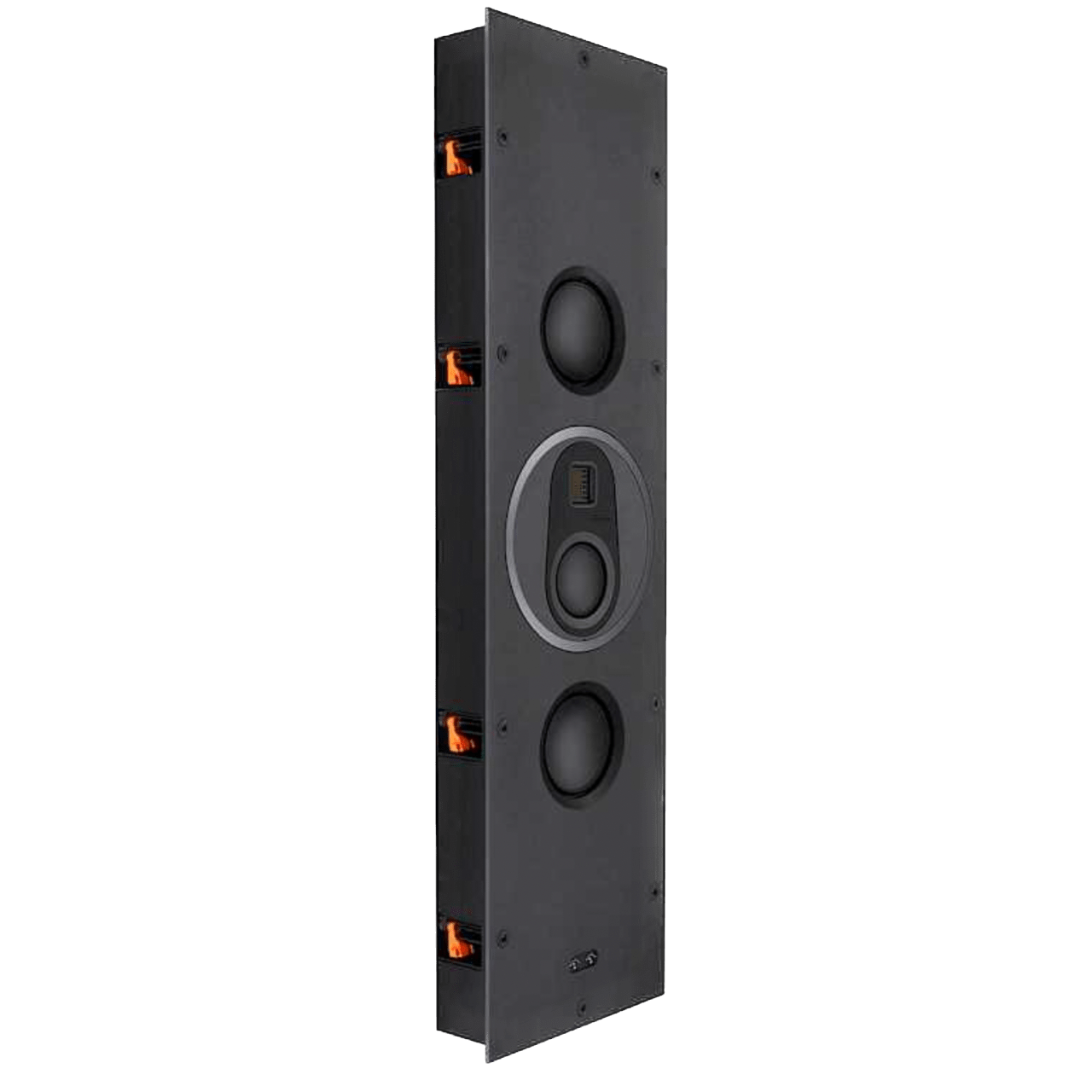 Monitor Audio Platinum 3G In-Wall Speaker, angled 