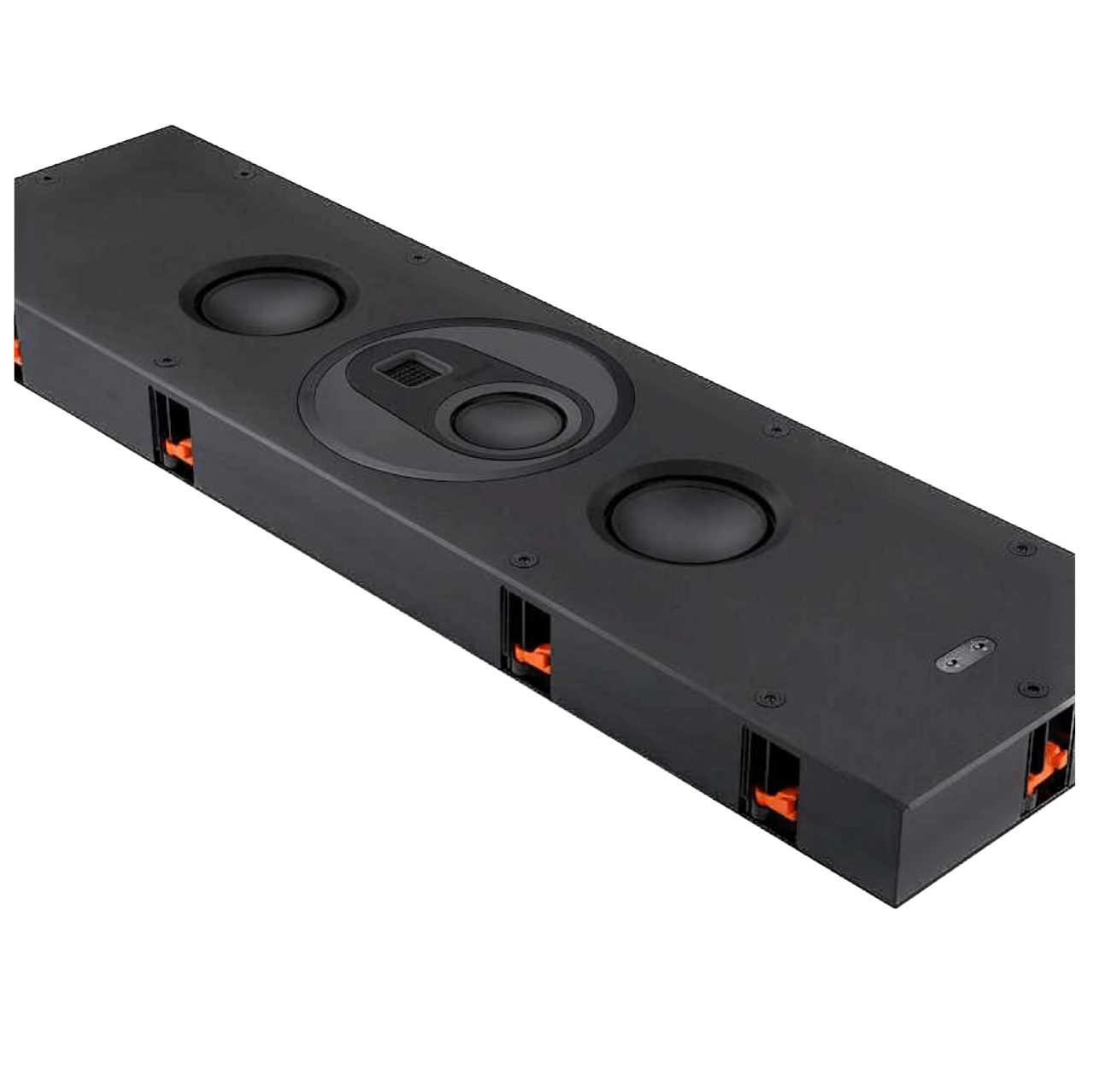 Monitor Audio Platinum 3G In-Wall Speaker, angled and horizontal, without mesh 