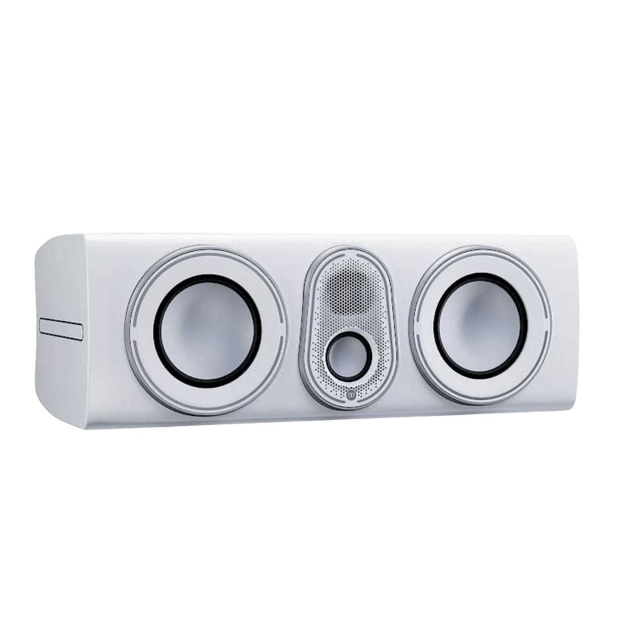 Monitor Audio Platinum C250 3G Centre Speaker in Pure Satin White, angled