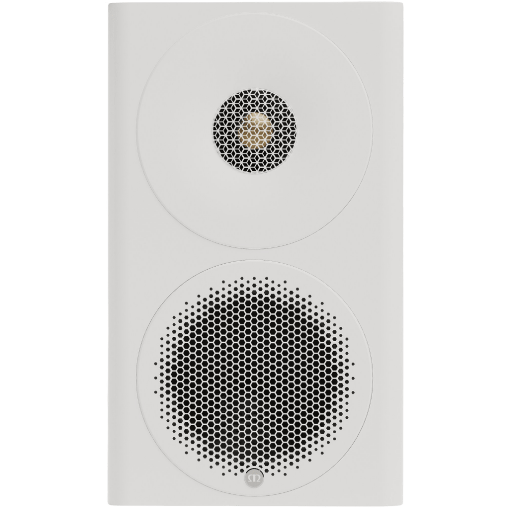 Monitor Audio Radius 3 (4G) Bookshelf Speaker in Satin White, front
