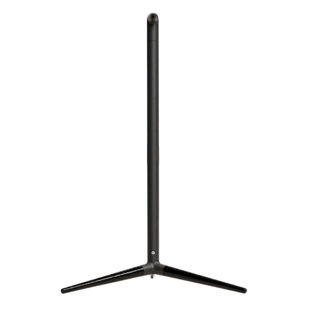 Monitor Audio Radius Floor Stand (4G) Speaker Stands in Black, individual stand, vertical
