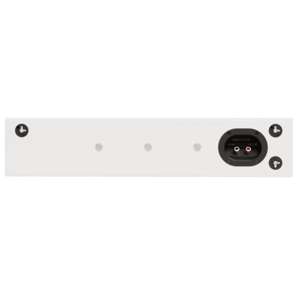 Monitor Audio Radius On-Wall 4G Speaker in white, back