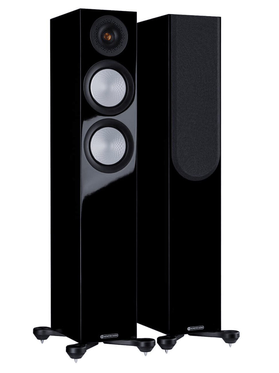 Monitor Audio Silver 200 7G Floorstanding Speakers (pair) in Glossy Black