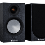 Monitor Audio Silver 50 7G Bookshelf Speakers (pair) in Black Oak