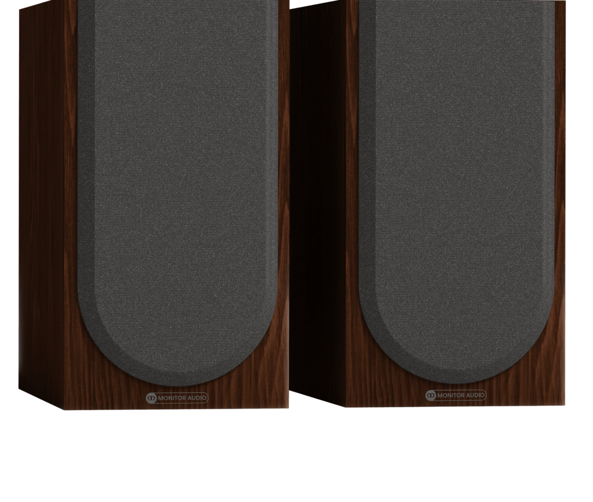 Monitor Audio Silver 50 8G Bookshelf Speakers in European Walnut with grilles