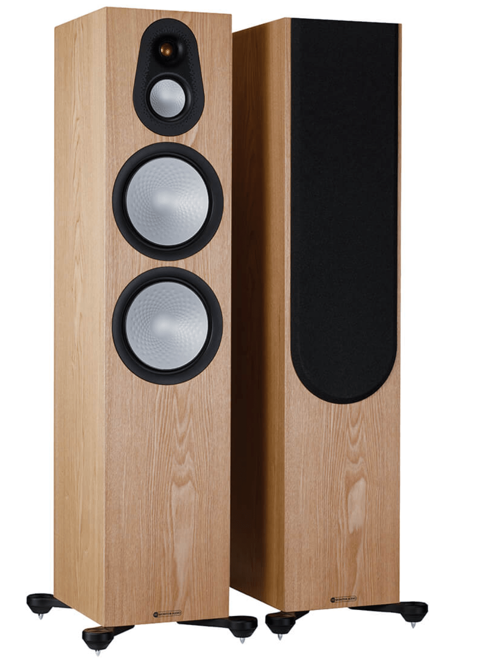 Monitor Audio Silver 500 7G Floorstanding Speakers (pair) in Ash