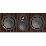 Monitor Audio Silver Centre 8G Speaker, front in European Walnut and without Grille