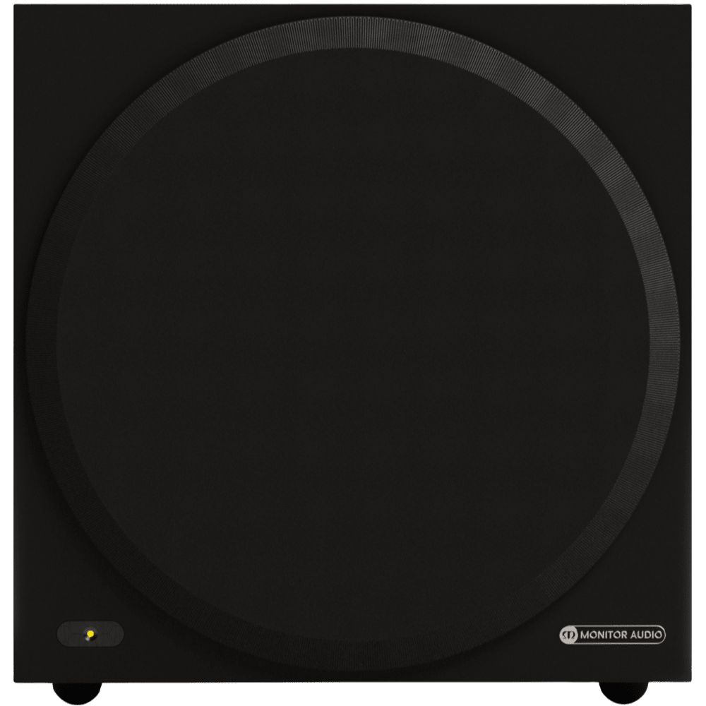 Monitor Audio Vestra W10 Subwoofer in Matt Black, front