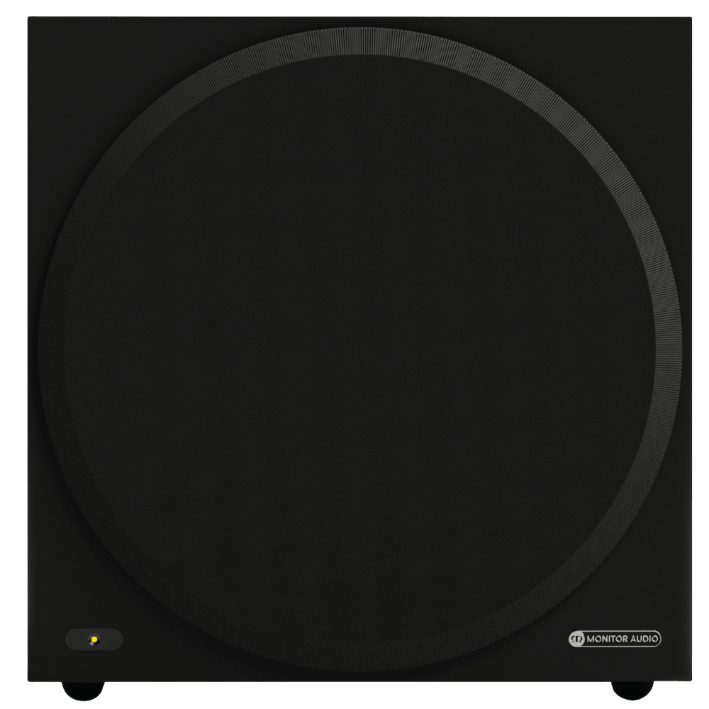 Monitor Audio Vestra W12 Subwoofer in Matte Black, front