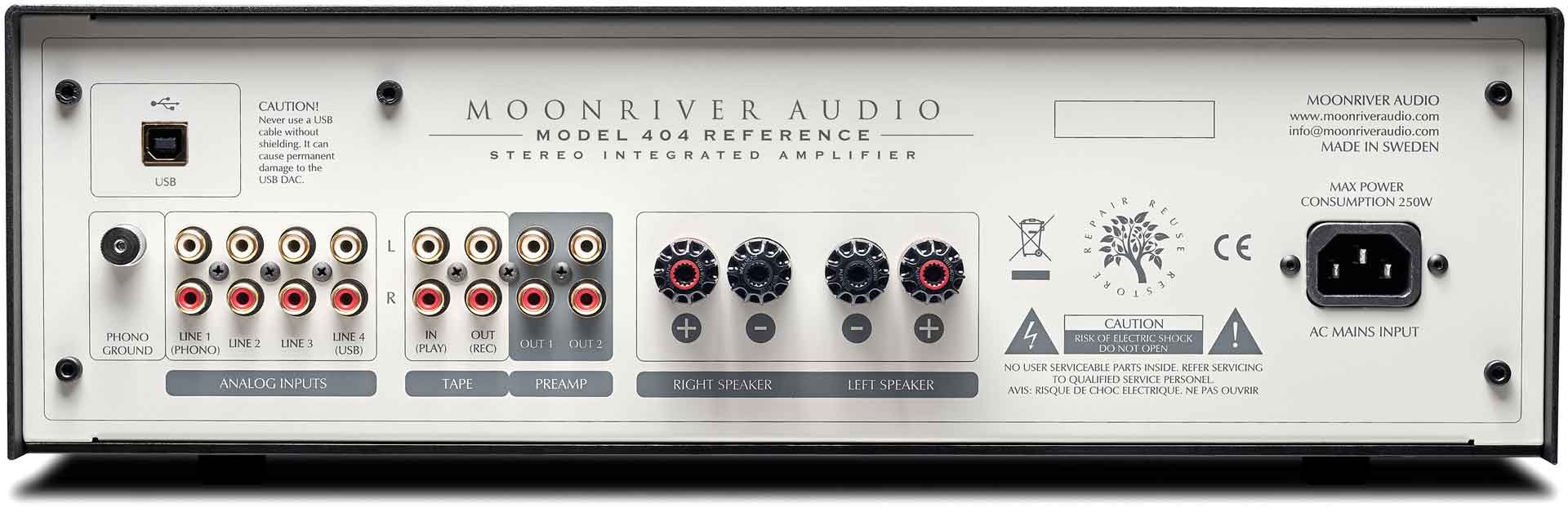 Moonriver Audio Integrated Amplifiers Moonriver 404 Reference Integrated Amplifier