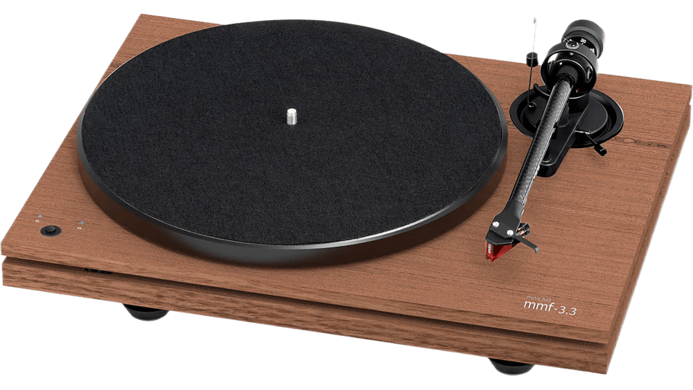 Music Hall MMF 3.3 Turntable - WalnutTurntablesMusic HallVinyl Revival