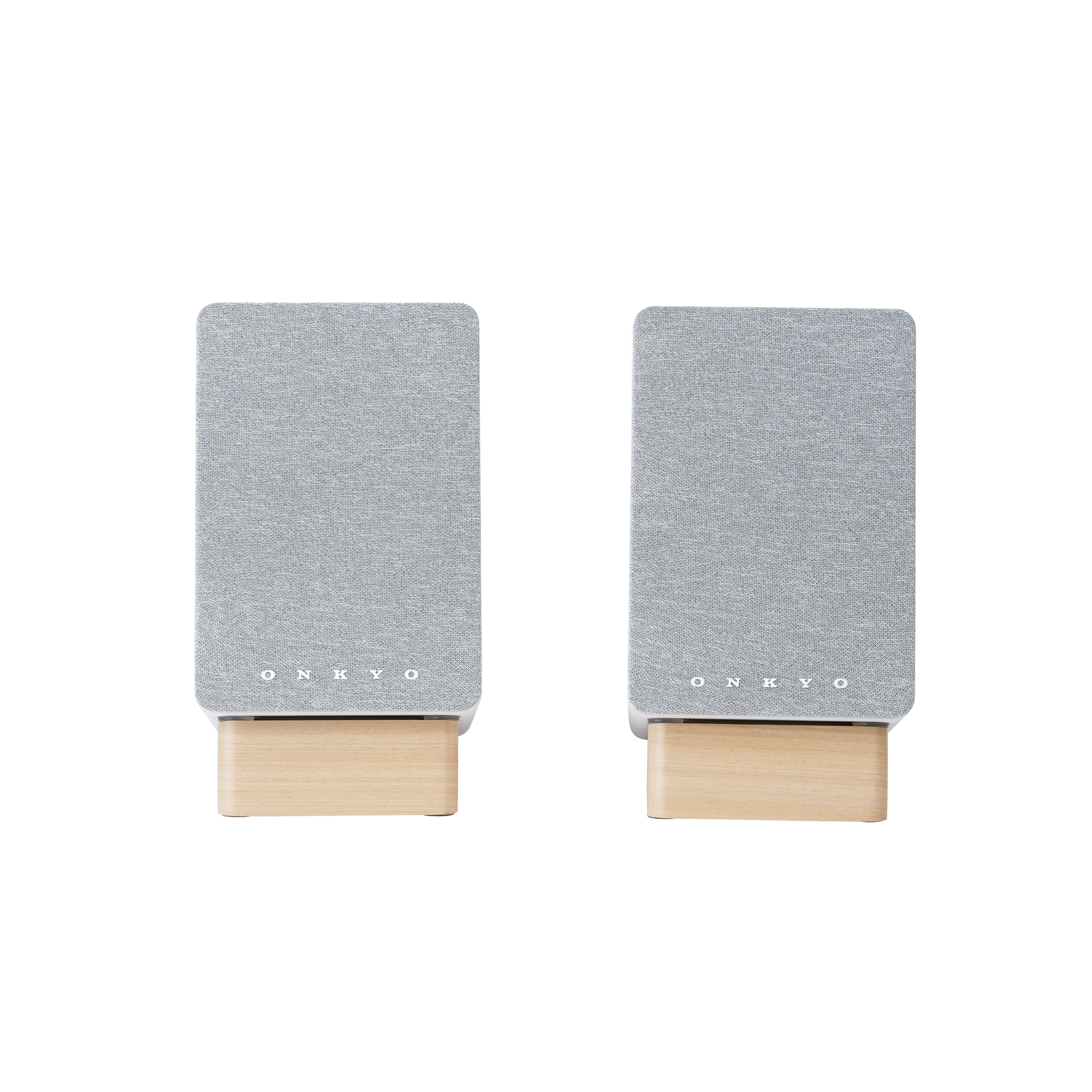 Onkyo GX-10DB Powered Speaker in White pair, without grilles