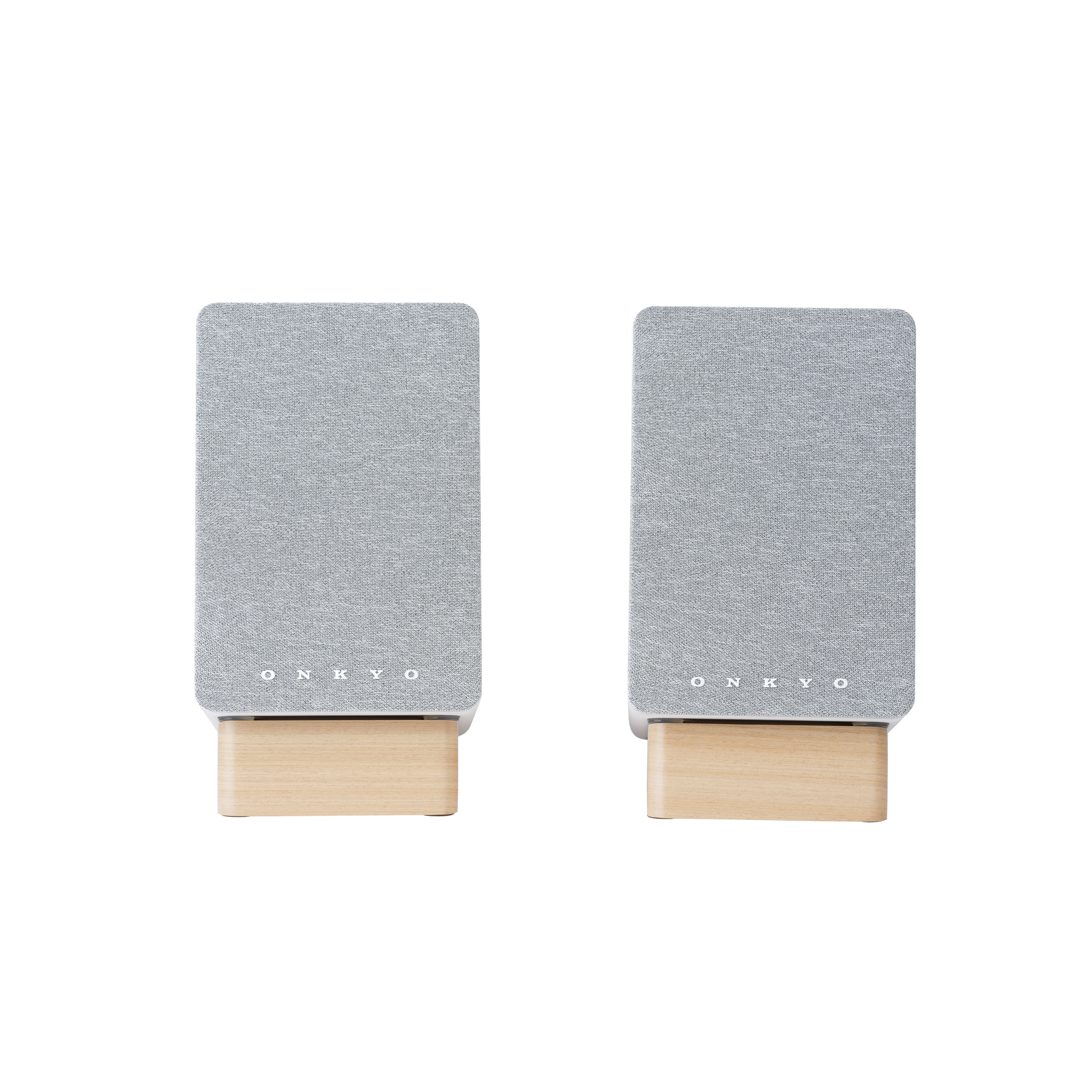 Onkyo GX-10DB Powered Speaker in White pair, without grilles