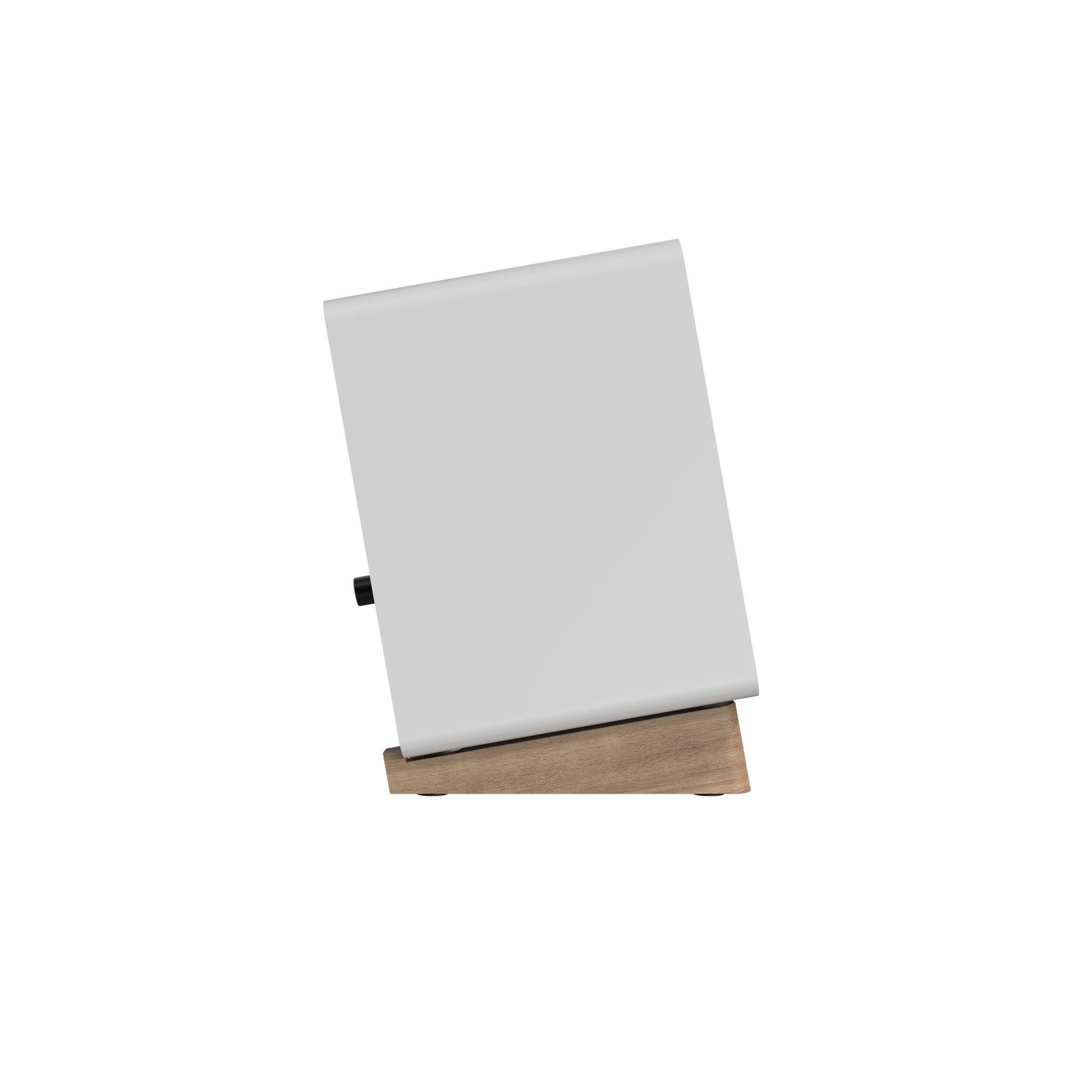 Onkyo GX-30ARC Powered Speakers in white profile