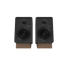 Onkyo GX-30ARC Powered Speakers in Black pair.  front no Grille