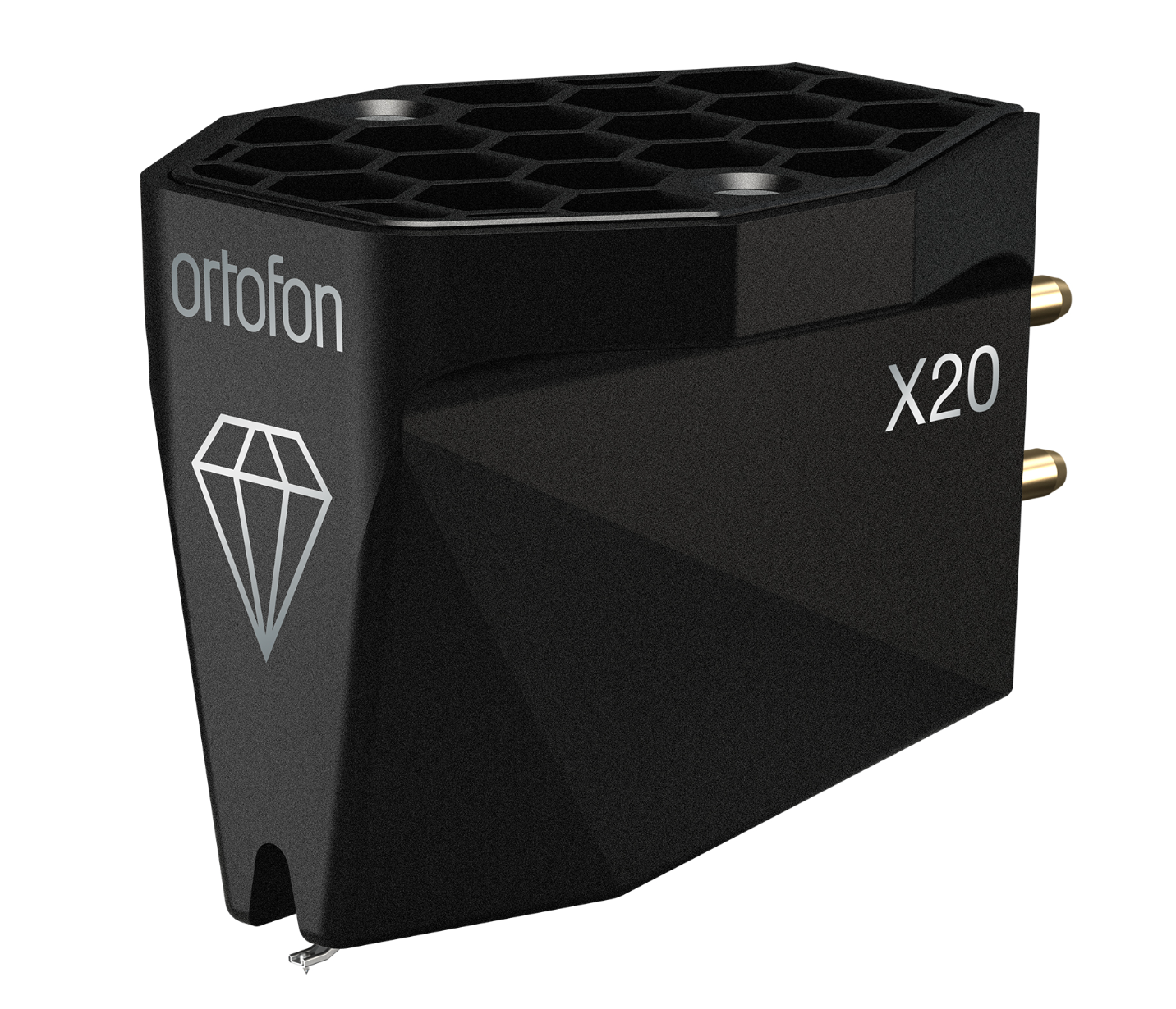 Ortofon Hi-Fi MC X20 Moving Coil Cartridge, front angled