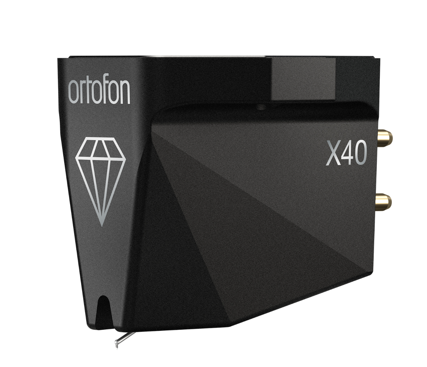 Ortofon Hi-Fi MC X40 Moving Coil Cartridge, front angled