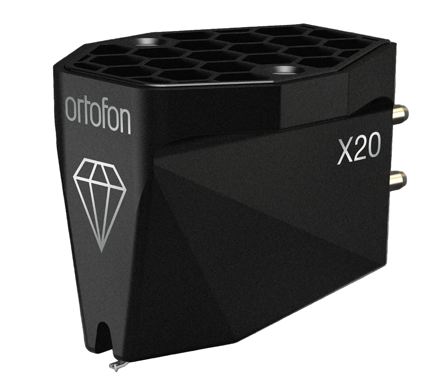 Ortofon Hi-Fi MC X20 Moving Coil Cartridge, front angled