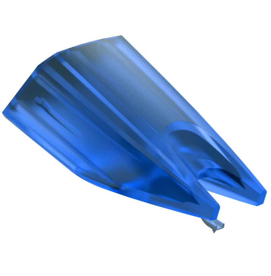 Ortofon Concorde Music Blue Replacement Stylus, side on