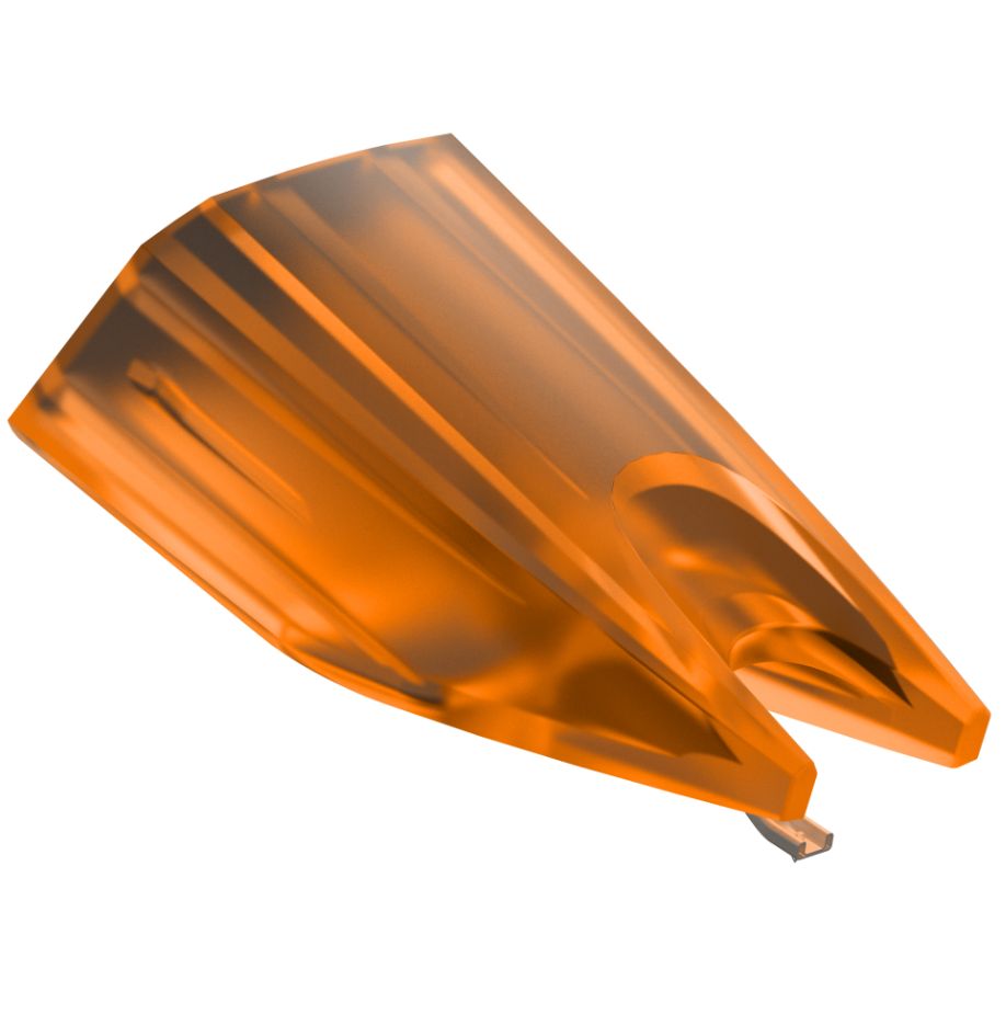 Ortofon Concorde Music Bronze Replacement Stylus, angled view