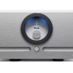 Pass Labs XA100.8 Class A Monoblock Amplifier in silver, front