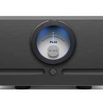 Pass Labs XA160.8 Monoblock Amplifier front in Black.  