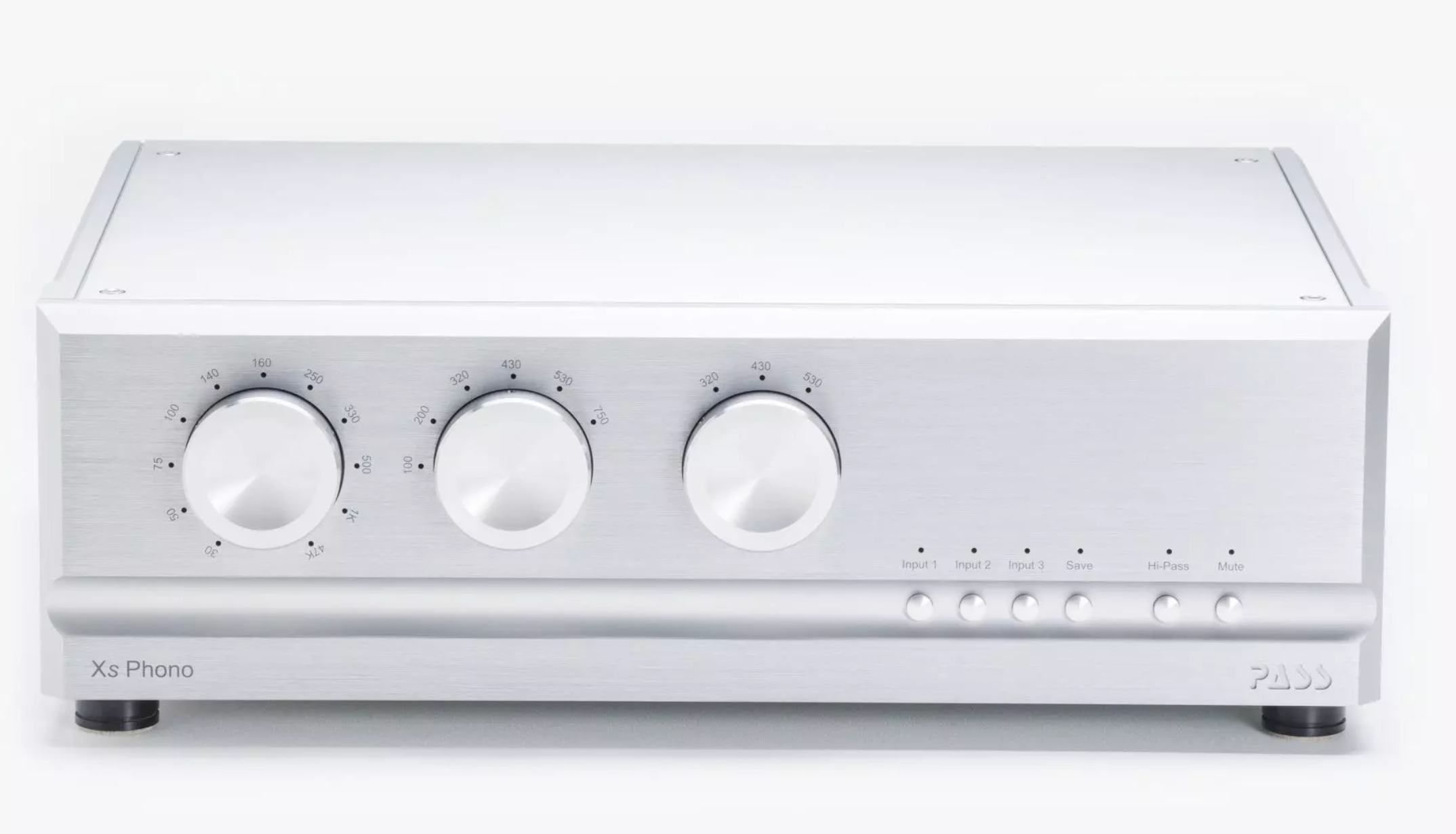 Pass Labs Xs Phono Preamplifier in silver