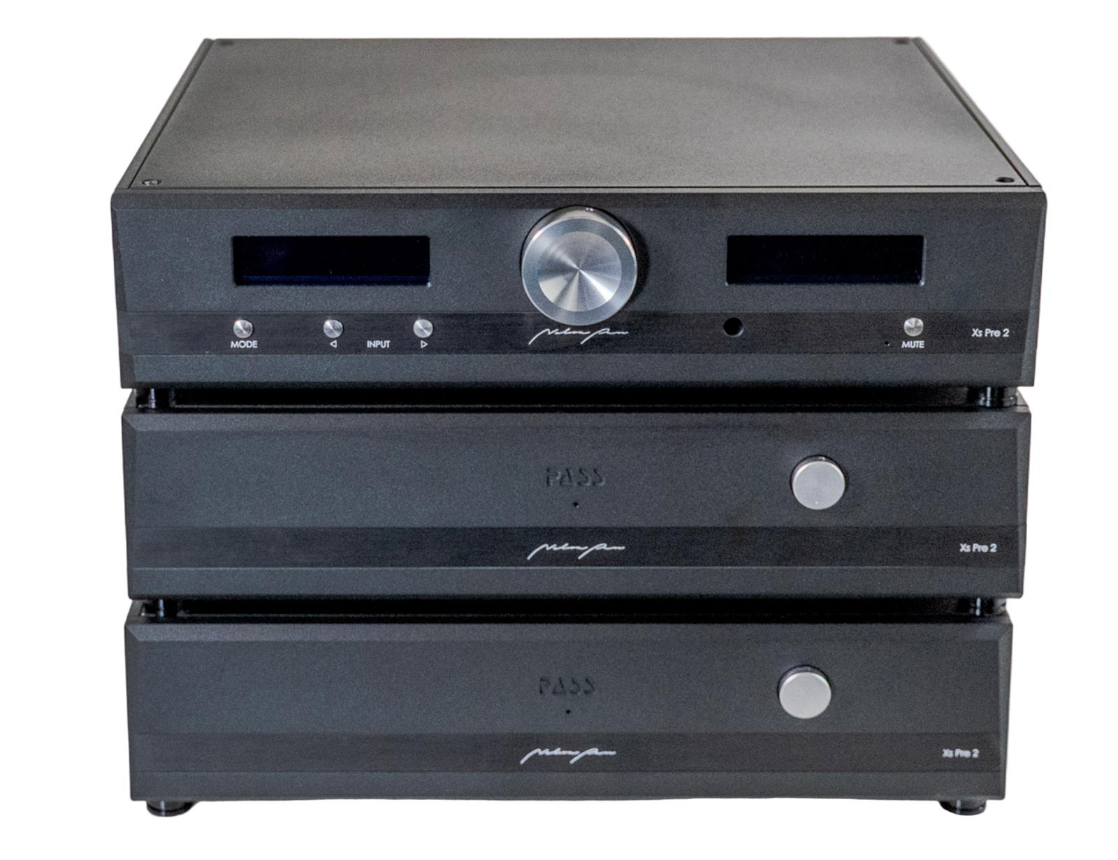 Pass Labs Xs Pre 2 Preamplifier front and top