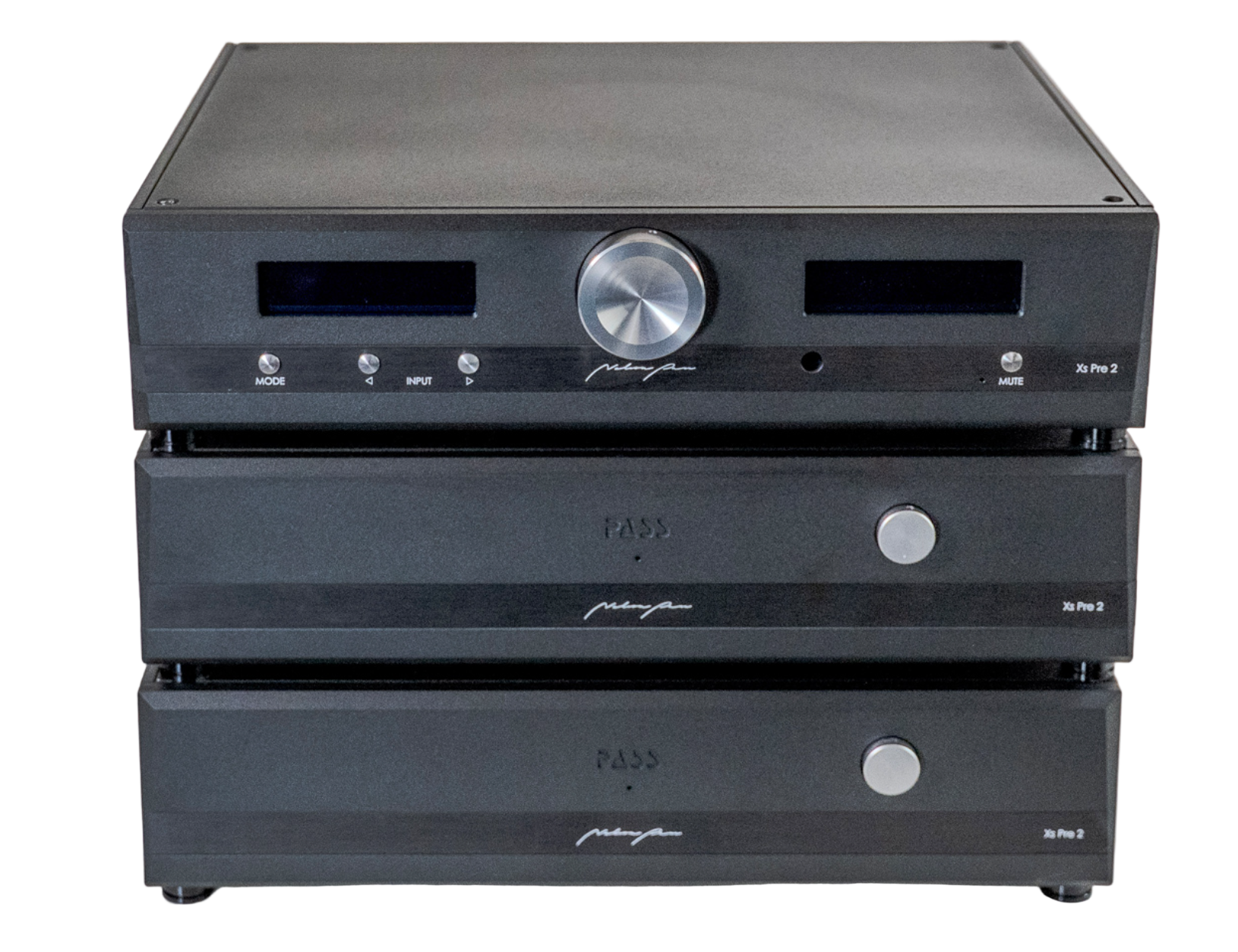 Pass Labs Xs Pre 2 Preamplifier front and top