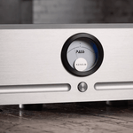 Pass Labs X250.8 Power Amplifier, Silver, front view
