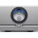 Pass Labs XA100.8 Class A Monoblock Amplifier in silver, front