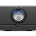 Pass Labs XA160.8 Monoblock Amplifier front in Black.  