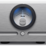 Pass Labs XA200.8 Monoblock Amplifier in Silver. Comes as a pair, front view