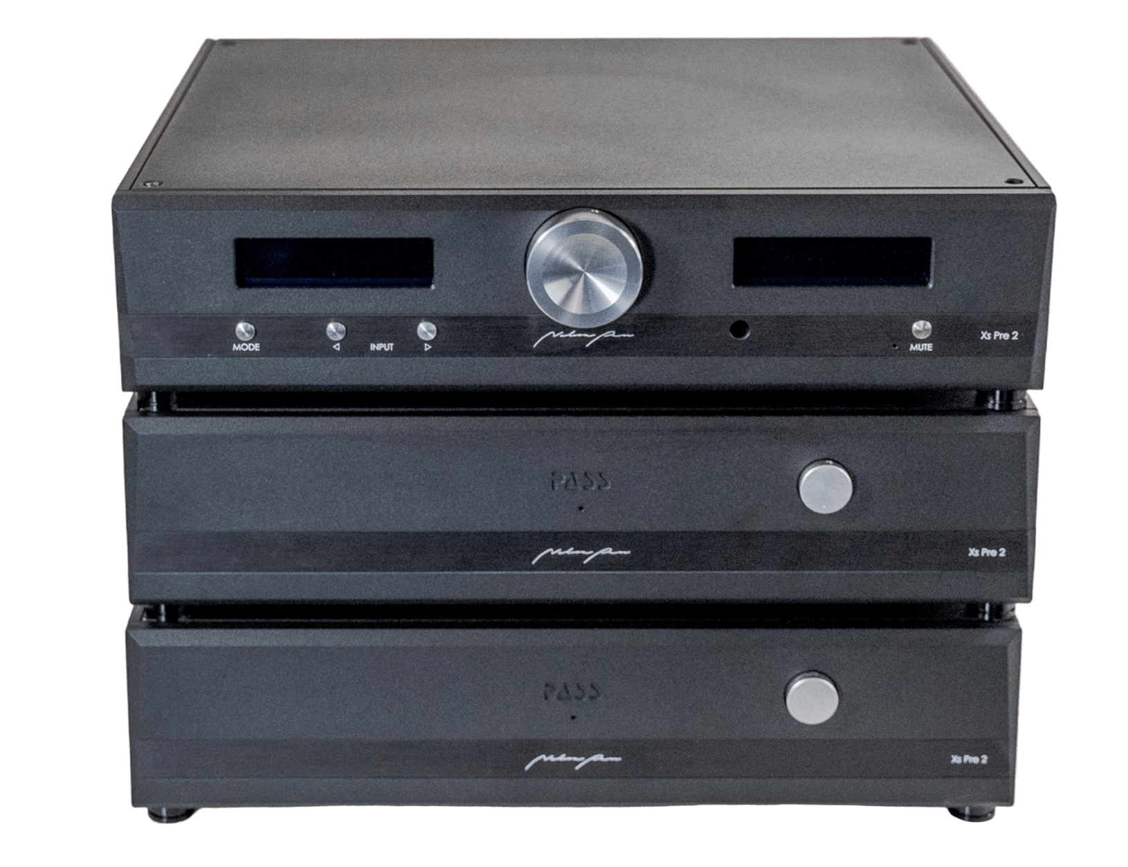 Pass Labs Xs Pre 2 Preamplifier front and top