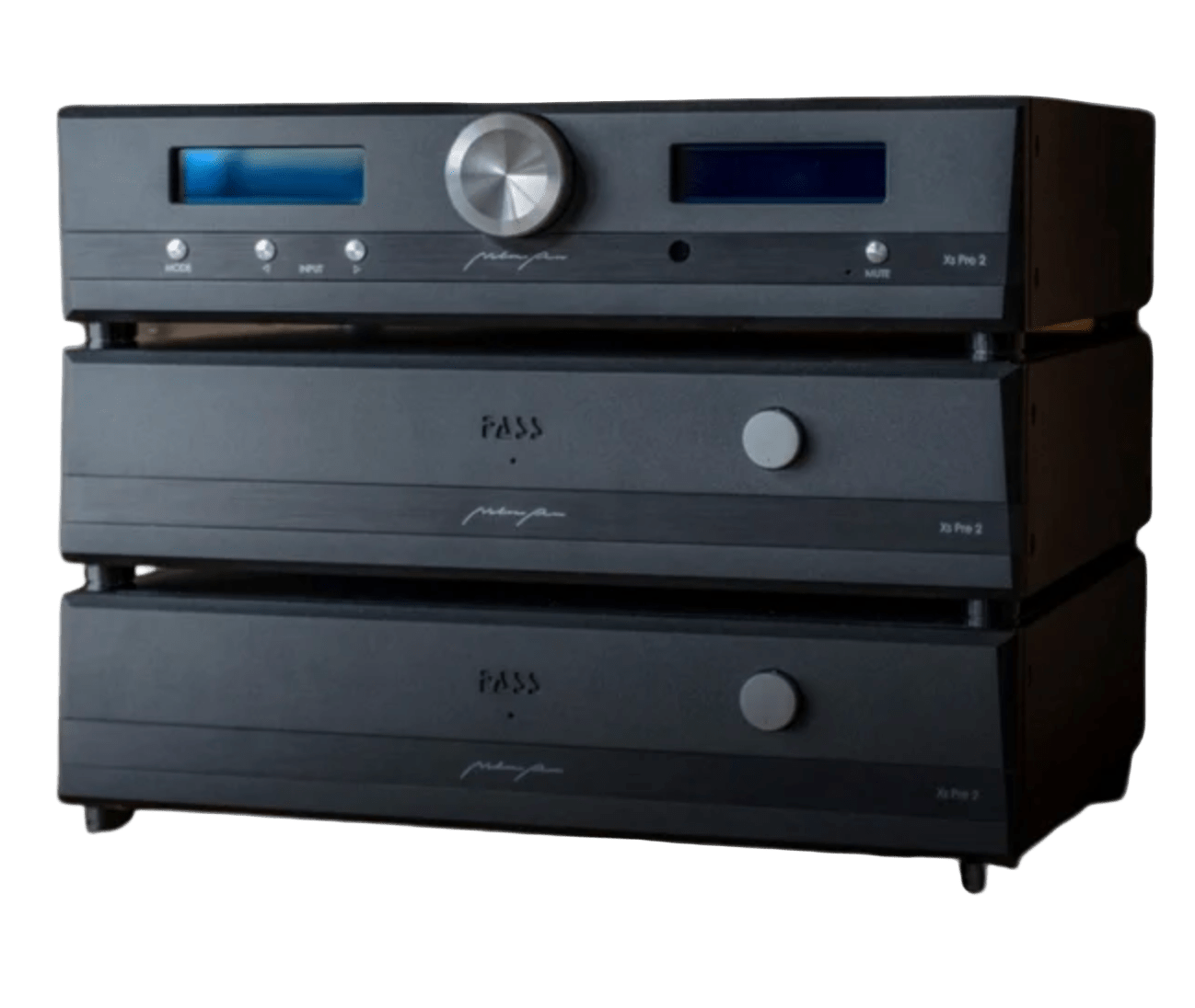 Pass Labs Xs Pre 2 Preamplifier angled to the left