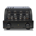 PrimaLuna EVO 100 Tube Integrated Amplifier in Black, cover on.  Available with or without MM Phono Stage