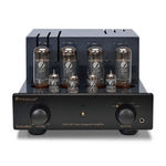 PrimaLuna EVO 100 Tube Integrated Amplifier in Black, no cover. Available with or without MM Phono Stage